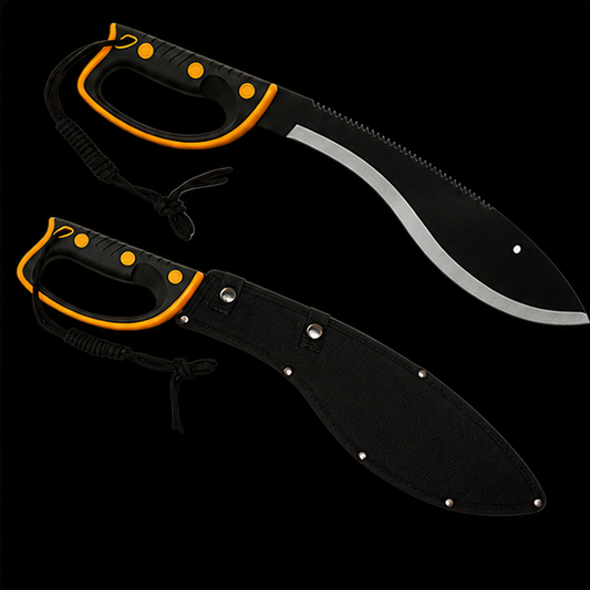 Classic Outdoor Kukri Machete with Sheath – Survival Edition