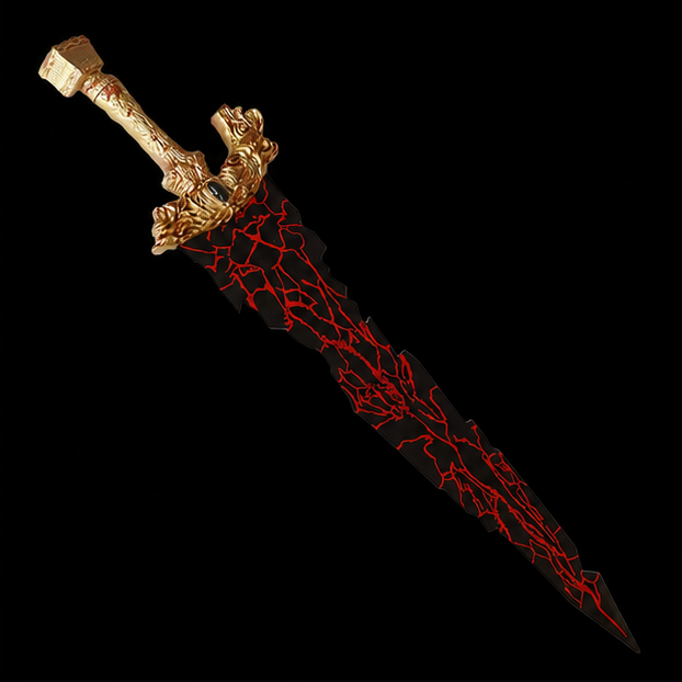 Maliketh’s Black Blade Replica with Wall Plaque – Elden Ring Collector Edition