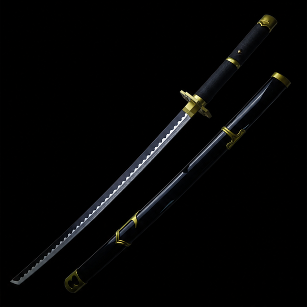 Shusui Replica – Roronoa Zoro’s Legendary Black Katana from One Piece